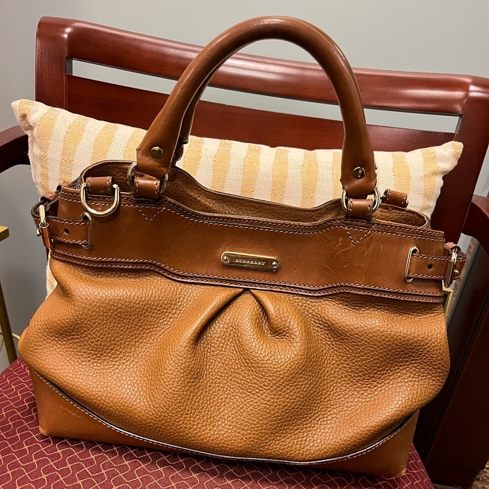 Burberry Hepburn Leather Bag